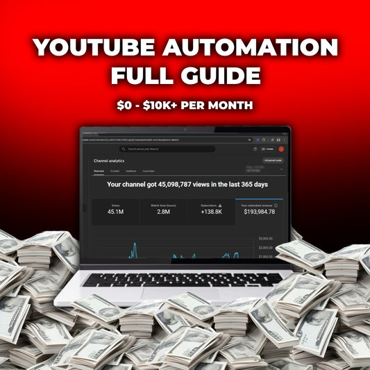 YouTube Automation Full Guide ($0-$10k Per Month)